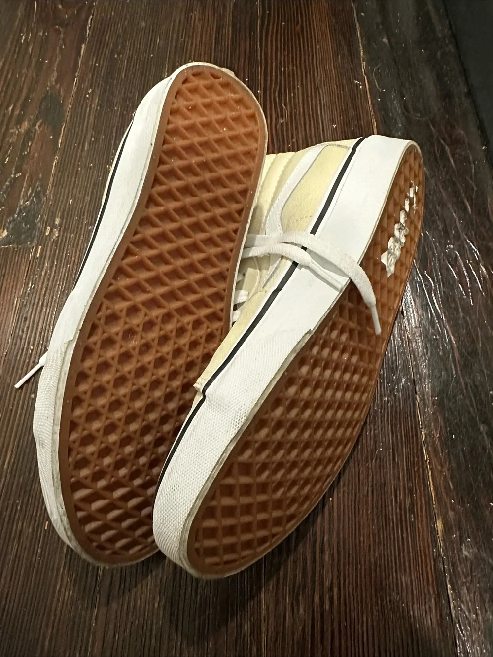 Vans Sk8-Hi 38 DX High-Top Sneakers in Off-White and White
